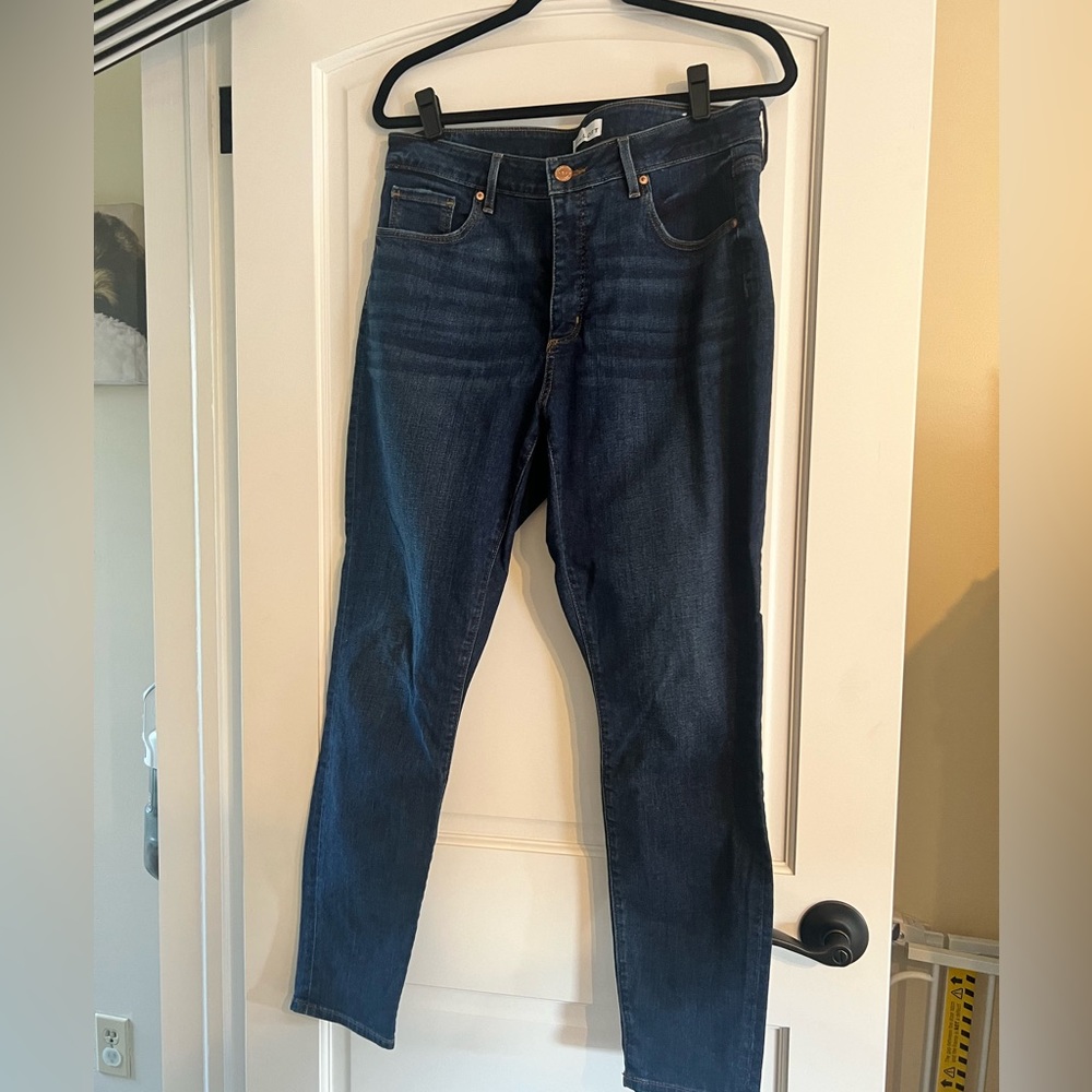 Loft dark wash jeans